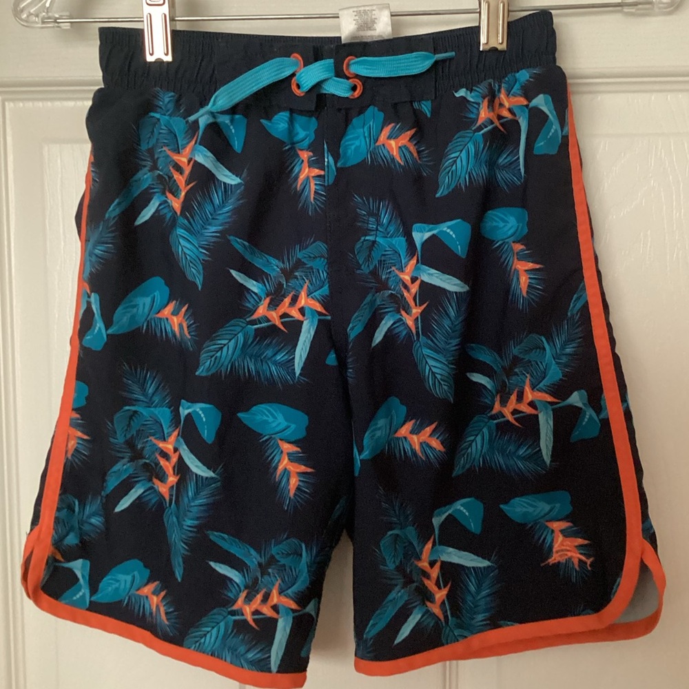Boys Tommy Bahama swim trunks EUC